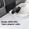 dreambigbyray custom Nvdia 30xx GPU 12p to PCIE8p converter  adapter extension cables dreambigbyray custom Nvdia 30xx GPU 12p to PCIE8p converter  adapter extension cables