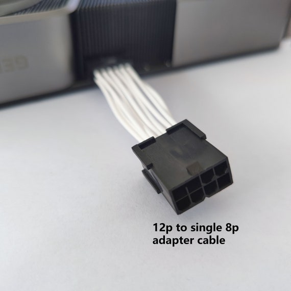 dreambigbyray custom Nvdia 30xx GPU 12p to PCIE8p converter  adapter extension cables - Image 4