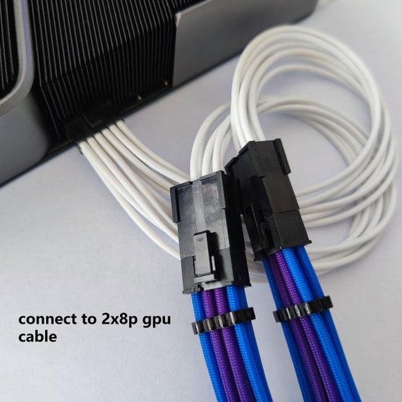 dreambigbyray custom Nvdia 30xx GPU 12p to PCIE8p converter  adapter extension cables - Image 5