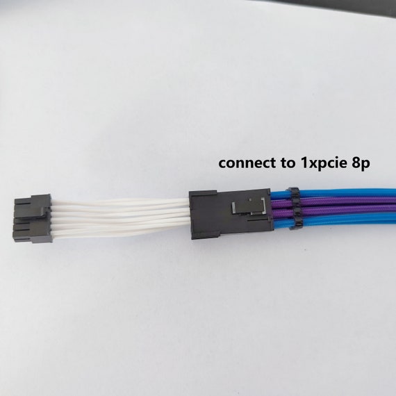 dreambigbyray custom Nvdia 30xx GPU 12p to PCIE8p converter  adapter extension cables - Image 6