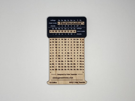 The Harmonator is an easy to use and quite attractive music cypher  for identifying notes in different keys - Image 4