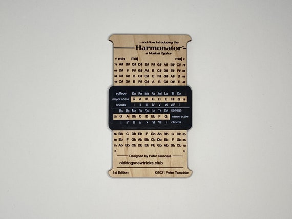 The Harmonator is an easy to use and quite attractive music cypher  for identifying notes in different keys - Image 3
