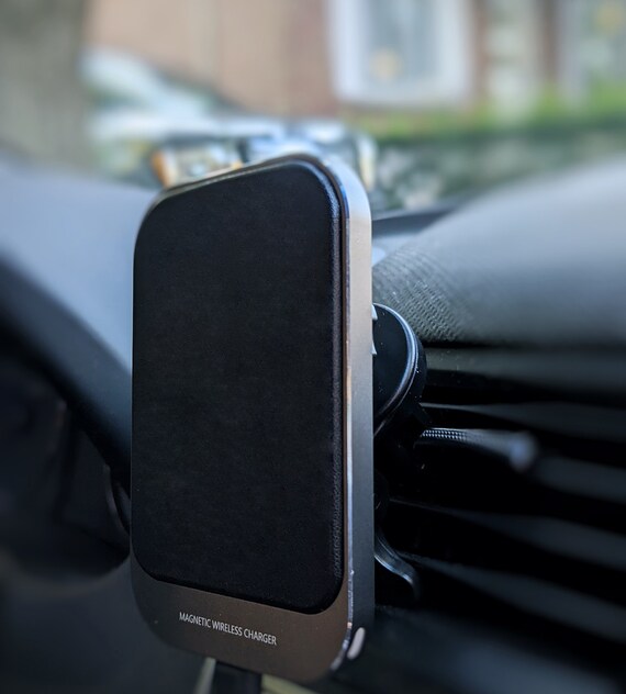 Universal Wireless Car Charger Air Vent Mounted/ Phone Holder with MagSafe, For iPhone, Samsung Galaxy S24 S23, Google Pixel 9 8 7, Xiaomi - Image 9