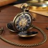 Engraved Bronze Pocket Watch: Steampunk Style Groomsmen Gift Engraved Bronze Pocket Watch: Steampunk Style Groomsmen Gift