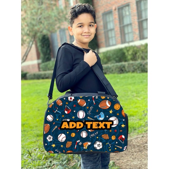 Personalized Sports Balls Backpacks, Lunch Bags, Duffel Bags, or Water Bottles - Image 9