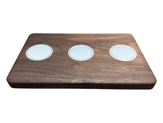 Triple MagSafe Charging Station: Solid Wood iPhone & Android Dock - Image 8
