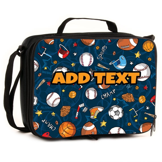 Personalized Sports Balls Backpacks, Lunch Bags, Duffel Bags, or Water Bottles - Image 4