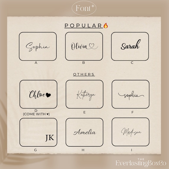 Custom Velvet Jewellery Box, Bridesmaid Gifts with Permanent Name, Wedding Gift, Gift for Her, Watch Storage, Mother's Day Gift Gift for Mum - Image 4