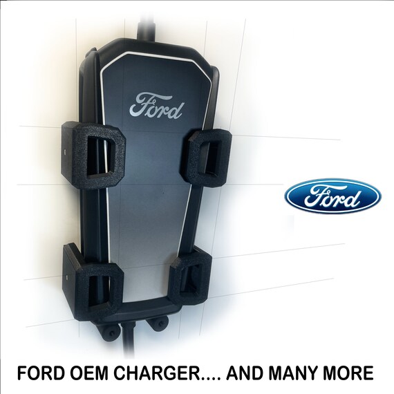 UNIVERSAL ADJUSTABLE EV Portable Mobile Charger Wall Holder - plugin electrical vehicles Ford Mach Lightning Tesla Prius Bolt Kia Vw & more - Image 4