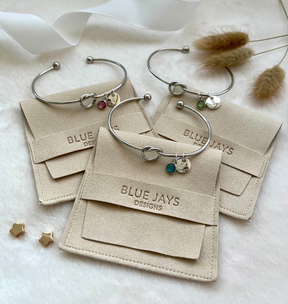 Silver Knot Bracelet Gift For Her, Personalised Christmas Gifts, Best Friend Gift, Maid of Honour Gifts, Sister Birthday Gift - Image 6