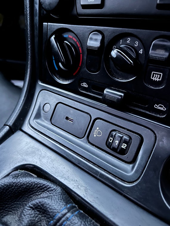 USB Type A Type C Car Fast Charger for Mazda MX-5 Miata NB 98-05 - Image 2