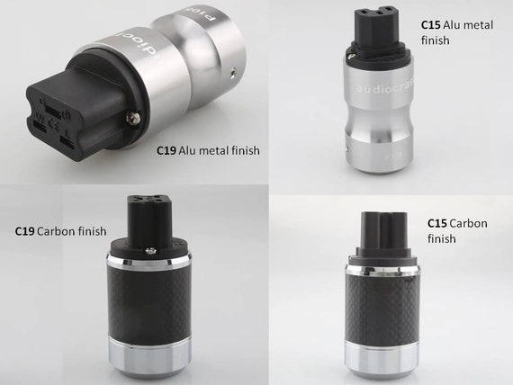 The Mamba, 268S/m high-conductivity audiophile power cable. Braided, triple-shield, with Euro & US connectors. Handmade by Chris Cables - Image 9