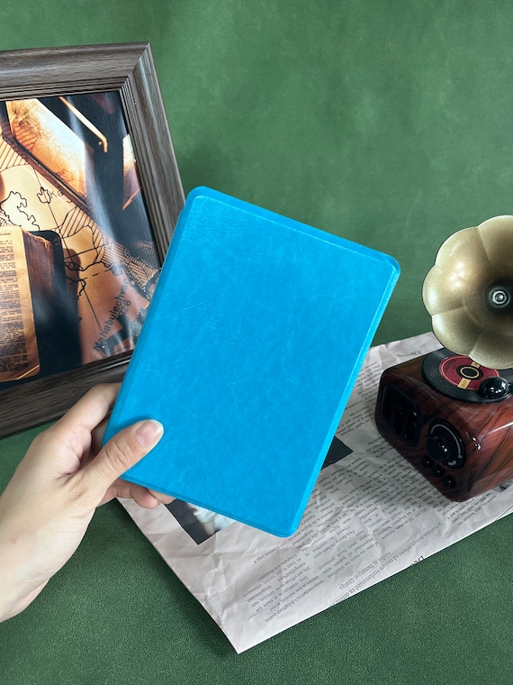 Personalised leather Kindle case All new kindle 6.8" 2021 case paperwhite 2022 case paperwhite 6" case kindle 10th 11th Gen Case Ebook Cover - Image 5