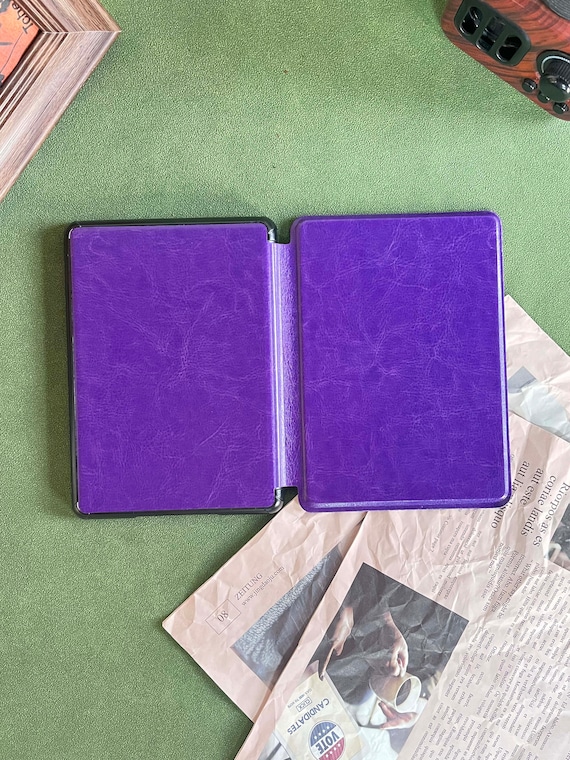 Personalised leather Kindle case All new kindle 6.8" 2021 case paperwhite 2022 case paperwhite 6" case kindle 10th 11th Gen Case Ebook Cover - Image 6