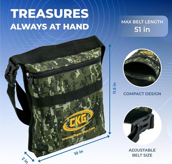 CKG Sand Scoop Metal Detecting Shovel Beach Water Detector Sifting Tool with Carbon Fiber Handle Pole - Image 7