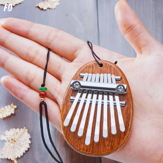 Meditation Instrument - 8 Key Kalimba Beginner Mbira Deze Thumb Finger Piano Wooden African Instrument Meditating Spiritual, Musical Gift - Image 7