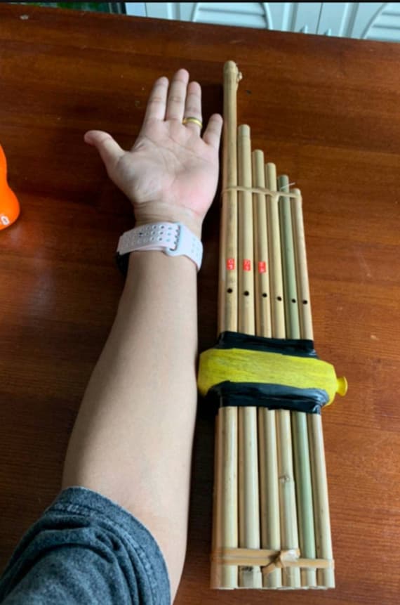 Thai Khaen Instrument Bamboo Isan Mouth Organ Musical Traditional Beginner Kids - Image 3