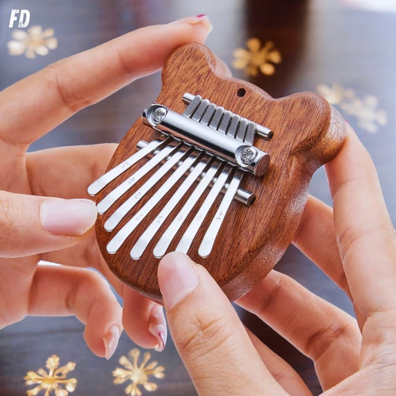 Meditation Instrument - 8 Key Kalimba Beginner Mbira Deze Thumb Finger Piano Wooden African Instrument Meditating Spiritual, Musical Gift - Image 9