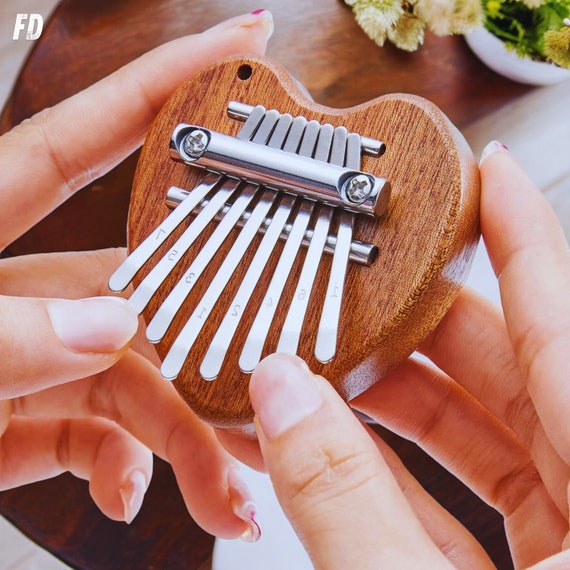 Meditation Instrument - 8 Key Kalimba Beginner Mbira Deze Thumb Finger Piano Wooden African Instrument Meditating Spiritual, Musical Gift - Image 10