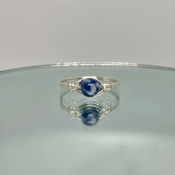 Buy 2 Get 1 Free Crystal Ring, Natural Gemstone Jewelry, Dainty Stackable Ring, Birthstone Ring, Custom Gift, Statement Ring, Wire Wrap Ring - Image 8