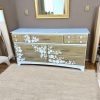 SOLD*** White and Wood Grain Dresser / 7 Drawers / Epoxy Florals SOLD*** White and Wood Grain Dresser / 7 Drawers / Epoxy Florals