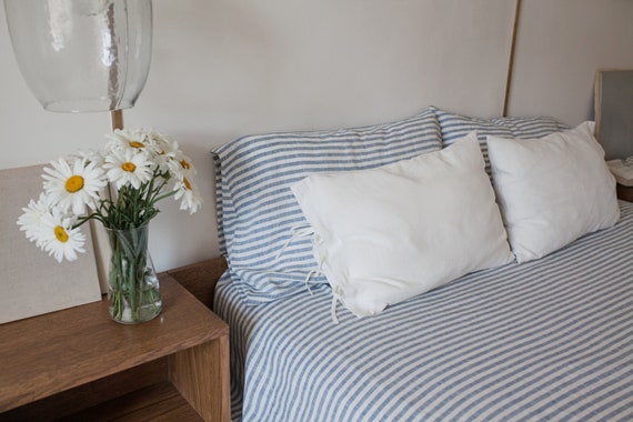 Flat linen sheet. Linen bedding. Bed linen sheet Queen, King, Custom size. Linen sheets. 100% linen bed sheet.