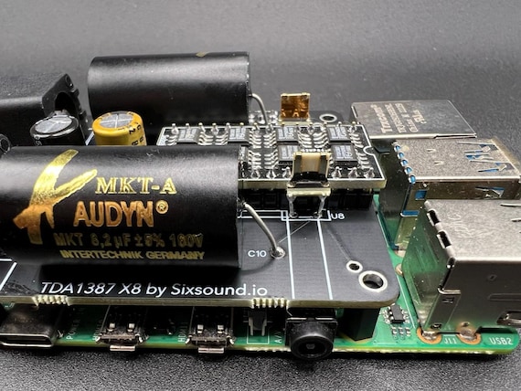TDA 1387 X8 (ProtoDac) DAC Audio Streamer for Raspberry Pi - Image 5