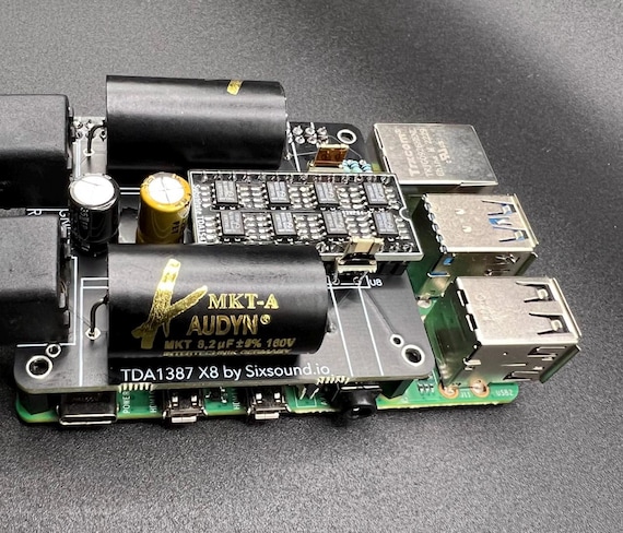 TDA 1387 X8 (ProtoDac) DAC Audio Streamer for Raspberry Pi - Image 4