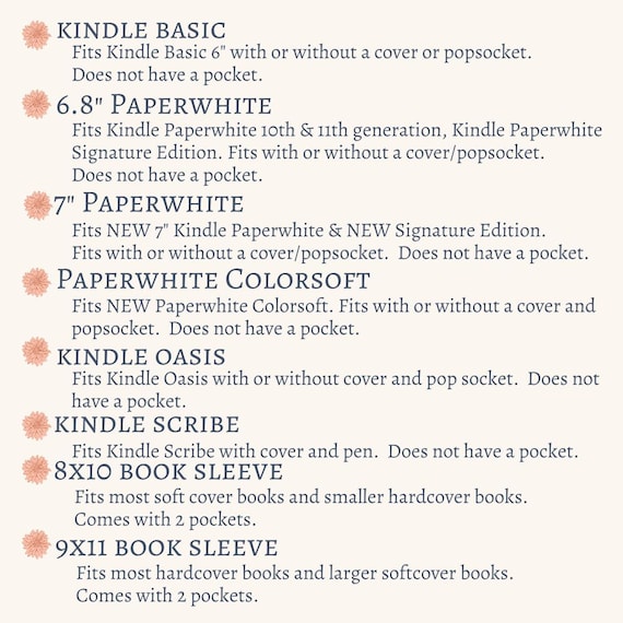 Whimsical Dragon Kindle Sleeve: Floral Fantasy Cover, Book Lover Gift - Image 8