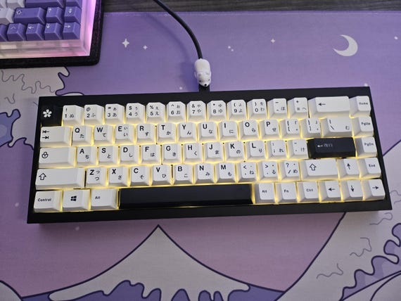 customize your own keyboard || creamy, thocky, poppy, clacky, or silent || hand lubed switches || ceramic, pbtfans, osume, etc keycaps - Image 8