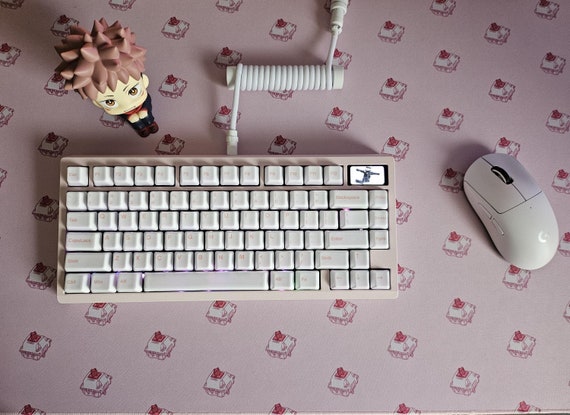 customize your own keyboard || creamy, thocky, poppy, clacky, or silent || hand lubed switches || ceramic, pbtfans, osume, etc keycaps
