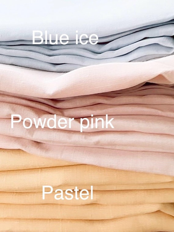 LINEN SHEETS SET. Natural linen bedding set. Top bed sheet, fitted sheet and two pillowcases seamless. - Image 4