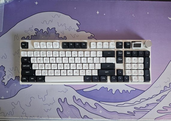 customize your own keyboard || creamy, thocky, poppy, clacky, or silent || hand lubed switches || ceramic, pbtfans, osume, etc keycaps - Image 4