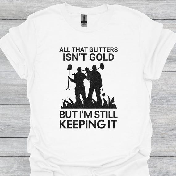 Funny Metal Detectorist T-Shirt: Treasure Hunter Gift - Image 2