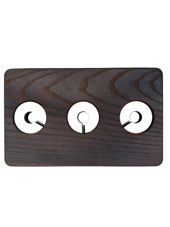 Triple MagSafe Charging Station: Solid Wood iPhone & Android Dock - Image 5