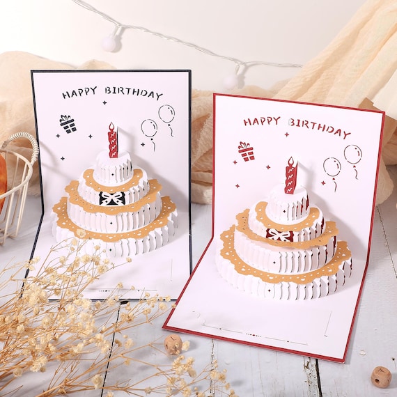Musical Birthday Cards with Lights, Sound Recorded Cards, Gifts for Him, Gifts for Mom, Birthday Gift,3D Greeting Card, Birthday Party Favor - Image 7