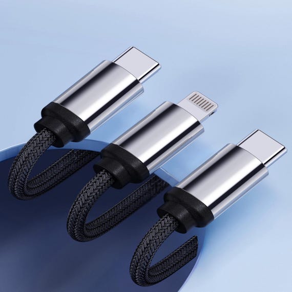 Custom 2-in-1 Corporate Cable Gift | Branded Device Chargers | Customized Charging Cables | Wholesale Event Gifts | Top Conference Present - Image 4