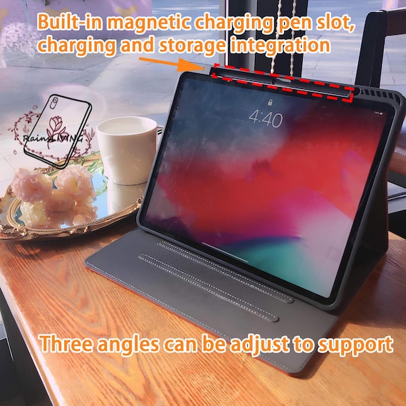 4 Style different daisy embroidered fabric ipad case with sleep wake up for iPad Air Pro 11''13"  2025 Mini 7 2024,iPad 11th 2025 11in case - Image 3