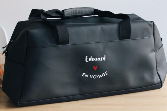 Personalized Weekend Travel Bag – Recycled Matte Polyurethane - Image 10
