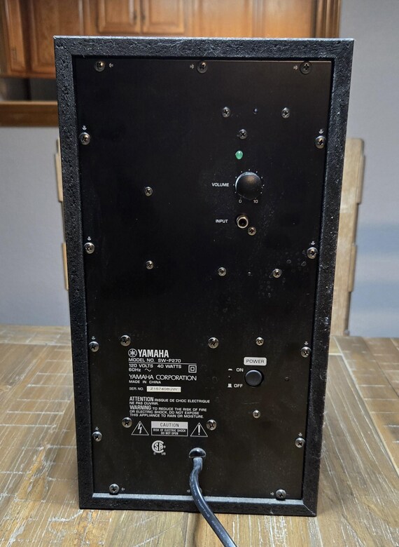 Vintage Yamaha Home Sound System HTR-6130 Amplifier with Speakers, Classic Audio Equipment for Music Lovers, Gift for Audiophiles - Image 9