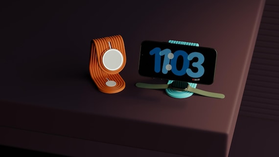 MagSafe Charger Stand: 3-in-1 Wireless Charging Dock & Desk Organizer - Image 3