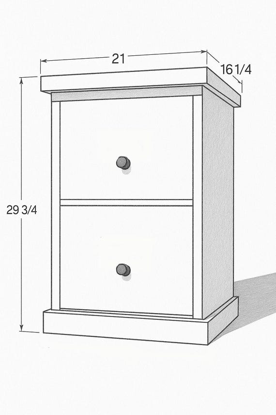 L-Shaped Corner Desk Build Plans: DIY Office Furniture (Printable PDF) - Image 4
