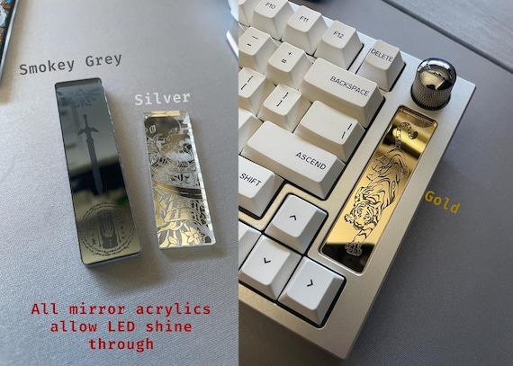 GMMK Pro Badge (Acrylic/Aluminum/Brass/Stainless Steel) - Image 3