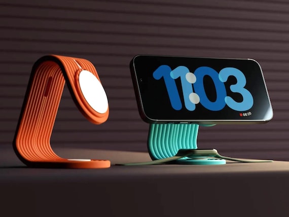 MagSafe Charger Stand: 3-in-1 Wireless Charging Dock & Desk Organizer