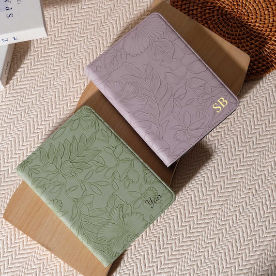 Retro Embossed Purple Leather Case with Strap and Stand, Kindle Paperwhite 12th 7'' Case, Kindle 11th 6'' Case 2024, Back to School Gift - Image 7