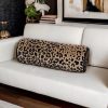 Luxurious Cheetah Velvet Piping Decorative Bolster Pillow Cover-Anniversary Gift-Bedroom decor-Elegance Home Decor-Handcrafted Roll Pillow Luxurious Cheetah Velvet Piping Decorative Bolster Pillow Cover-Anniversary Gift-Bedroom decor-Elegance Home Decor-Handcrafted Roll Pillow