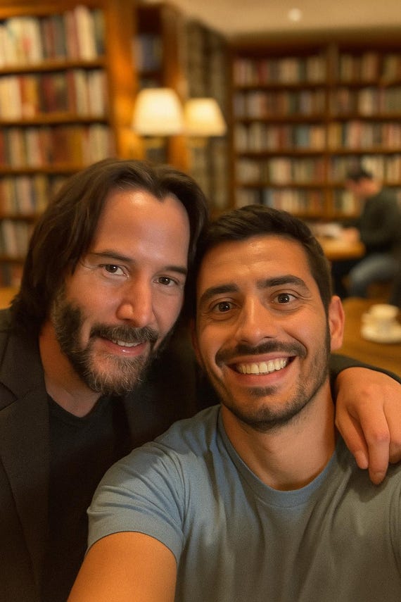 Custom Celebrity Selfie Photoshop - Personalized Fake Photo w/ Favorite Star - Digital Download - Realistic Edited Fun Gift for Social Media - Image 4