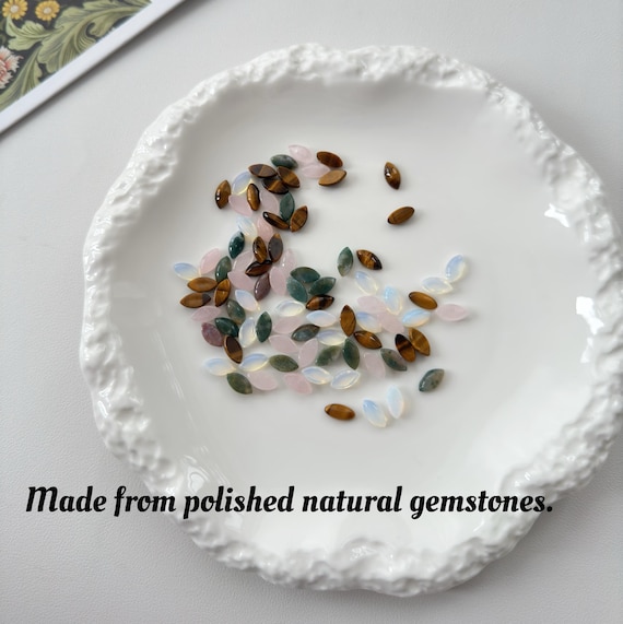 Custom Gold Gemstone Watch Bracelet,Personalization Vintage Wristwatch With Natural Stones,Retro Oval Dial Wristwatch,Fashion Gift for Her - Image 2