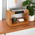 Bamboo Wireless Charging Dock with LED Light: Phone, Watch & Earbuds