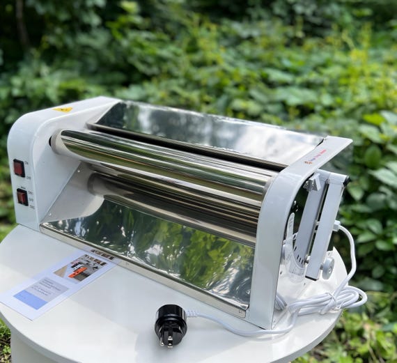 Professional electric dough sheeter machine, dough roller 19.7" for perfect baking, gift chef, grandma, pizzeria for pasta, 220/110 volt - Image 2